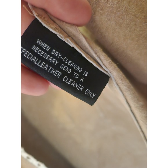 Wilson Leather Maxima Long Oversized Leather Boho Jacket Xl - Picture 10 of 15